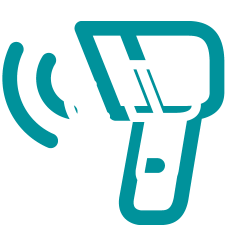Klaes e-prod  - Barcode-Scan am Fenster zur Fertigungsorganisation