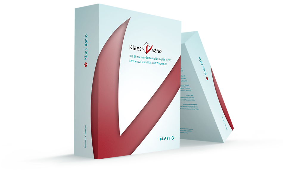 Software Verpackung - Klaes vario